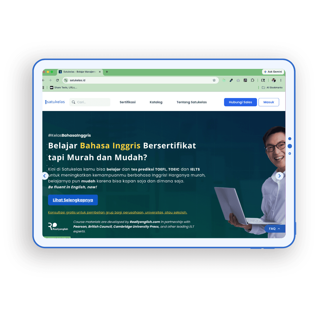 Satukelas โ Learning Management System - sistem oleh WAHIDEV