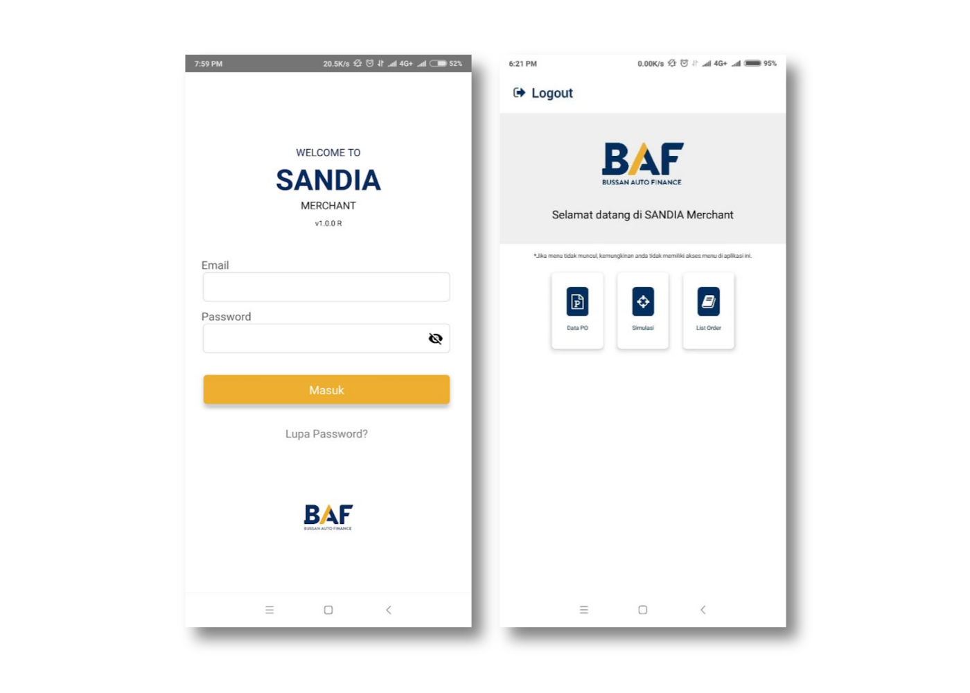 Sandia Merchant BAF