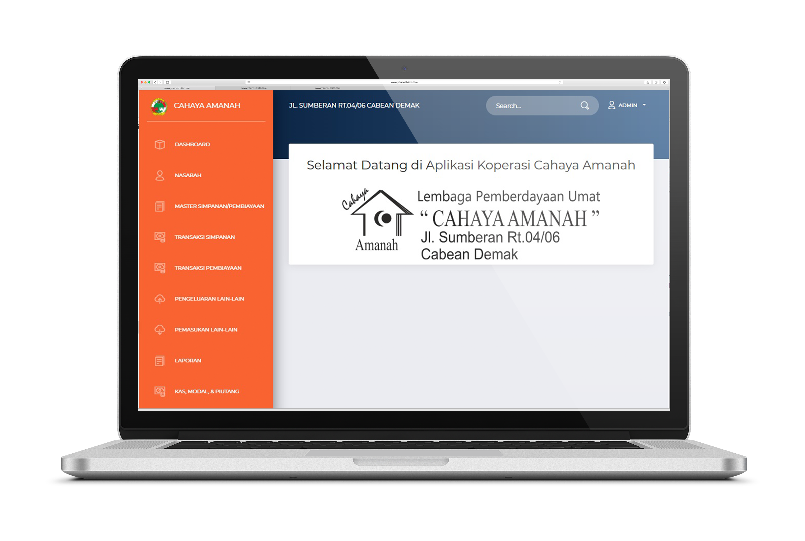 Sistem Koperasi Cahaya Amanah