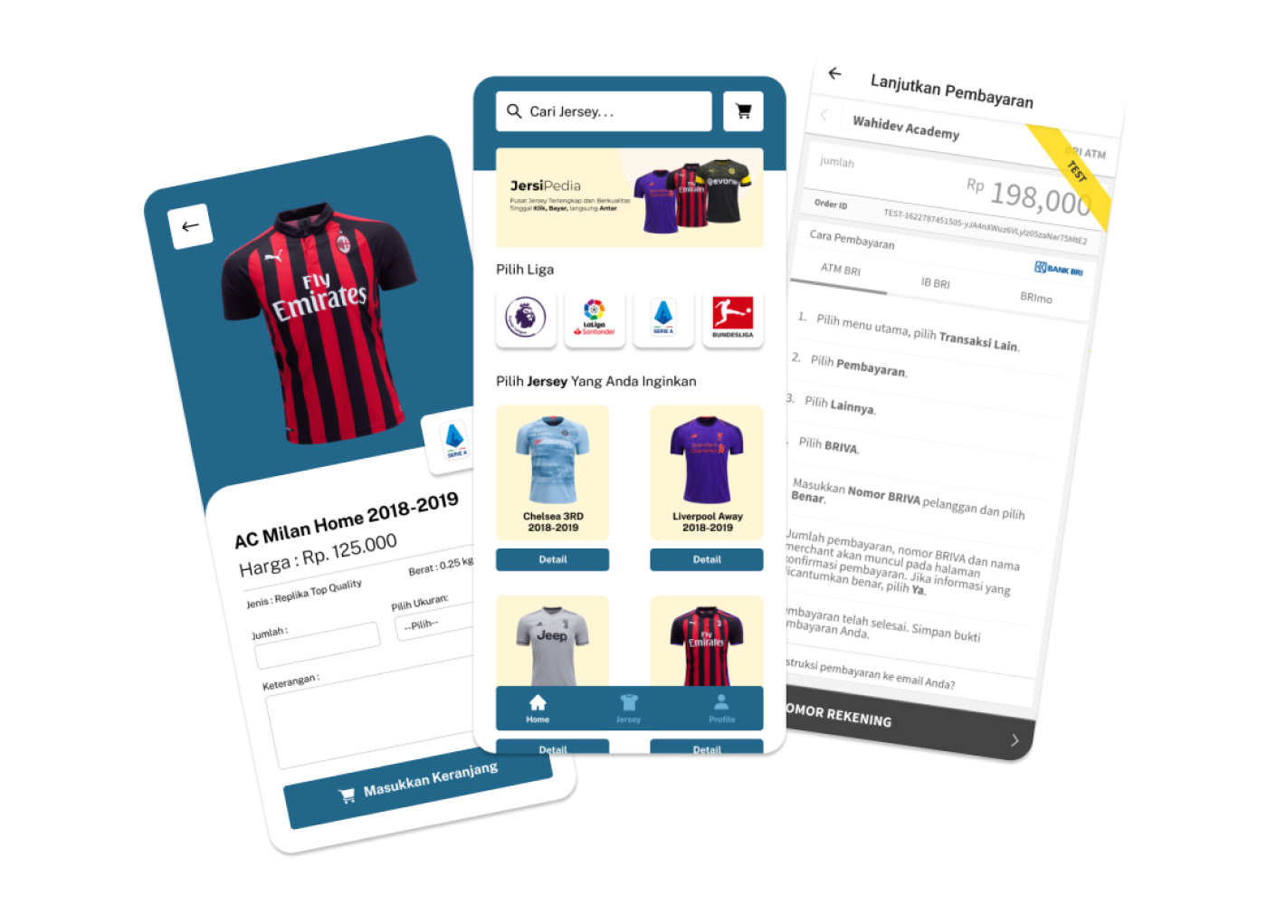 Online Store JerseyPedia