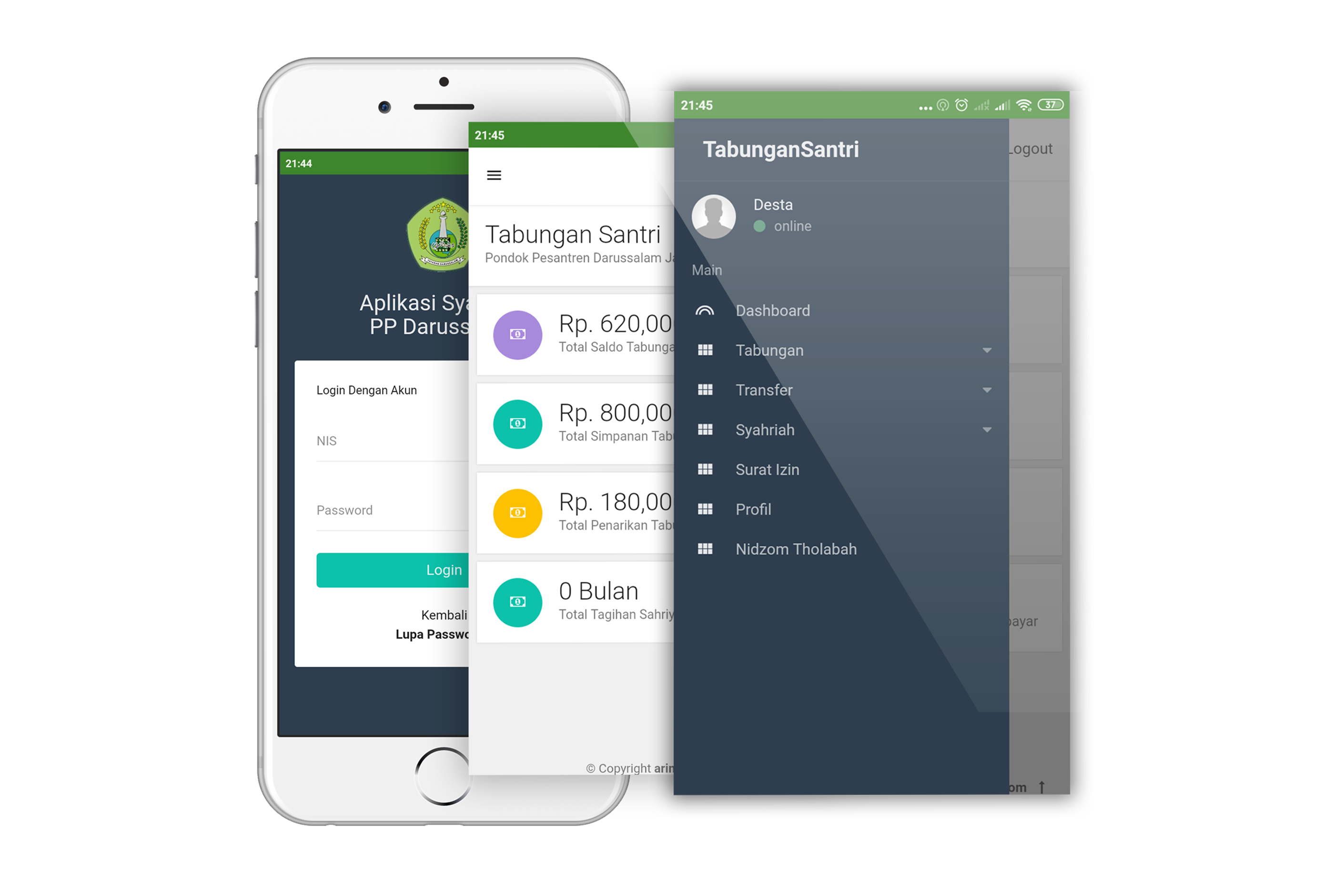 Syahriyah PP Darussalam Jatibarang Brebes Mobile Application