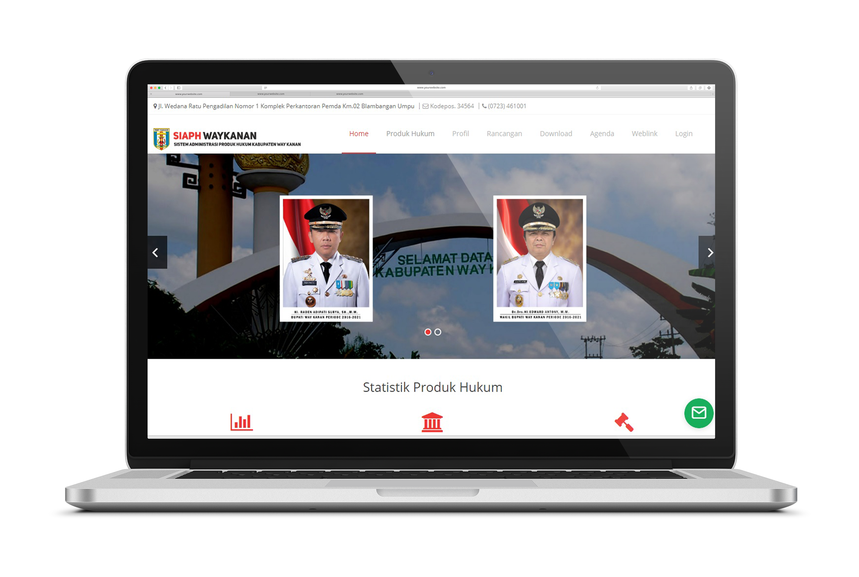 Sistem Informasi Produk Hukum (SIAPH) Waykanan